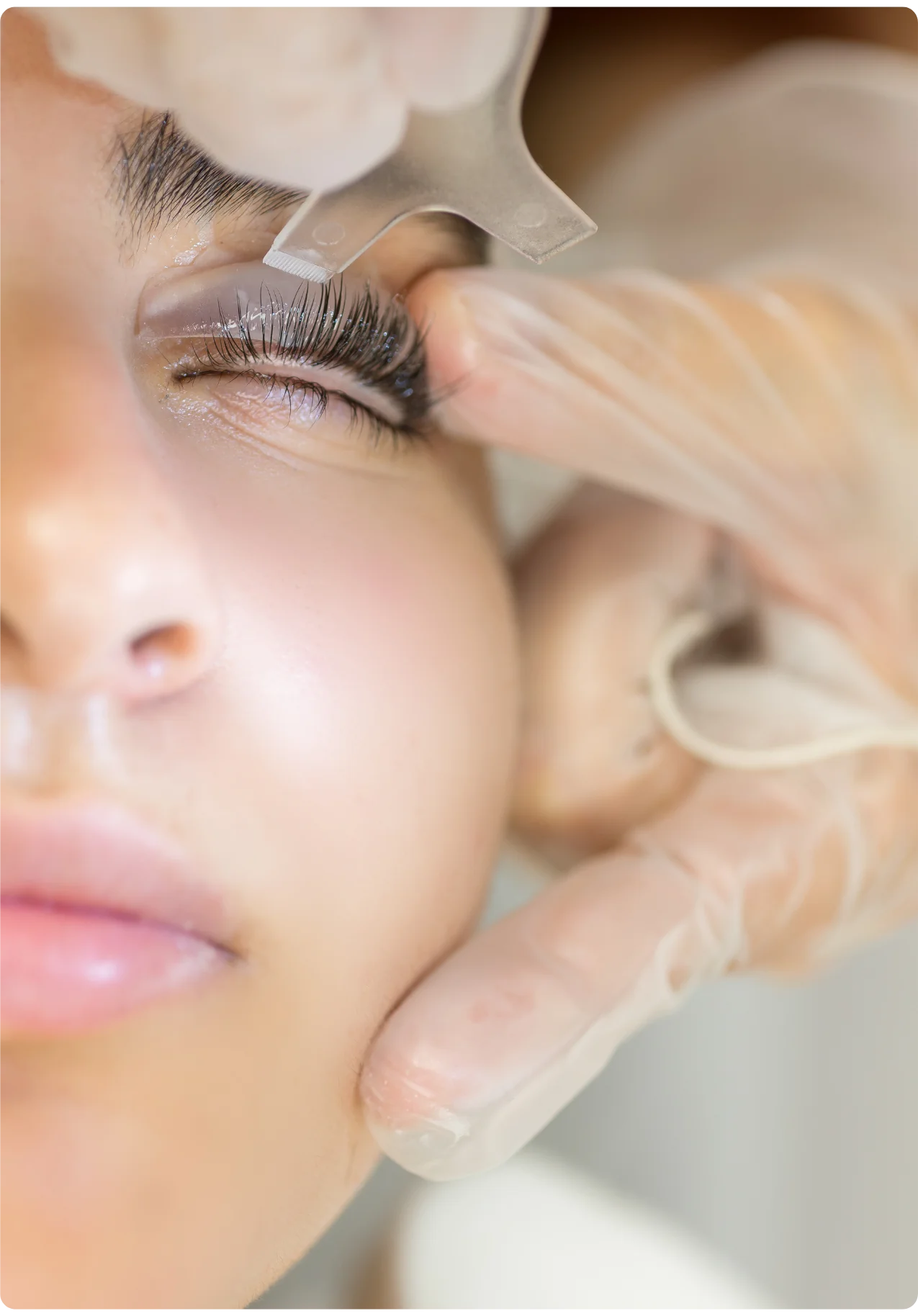 rehaussement de cils
