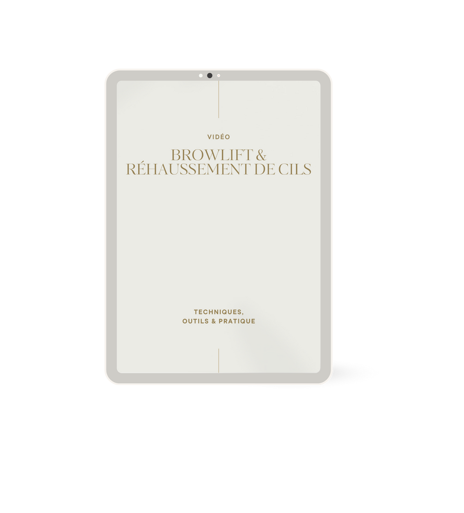 Formation vidéo – Browlift + Réhaussement des cils